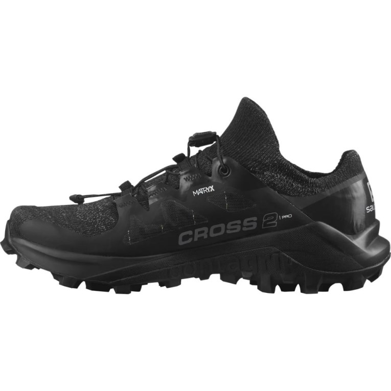 Salomon Cross Pro 2 Trailove Bezecke Tenisky Damske Čierne | SK 6UOXNL